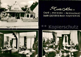 73768590 Haffkrug Scharbeutz Ostseebad Tante Alma Cafe Pension Restaurant Gastra - Scharbeutz