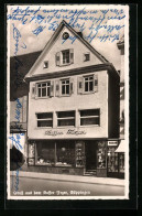 AK Göppingen, Cafe Fezer, Marktstrasse 3  - Goeppingen