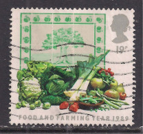 GB 1989 QE2 19p Food & Farming Used SG 1428 ( E1354 ) - Usados