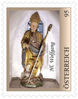 Philatelietagmarke Hl. Wolfgang "Figur Aus Der Kapelle" 14.06.2024 @Post (2024/06/49) - Personnalized Stamps