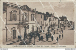 Cf321 Cartolina Campobello Di Licata  Comune E Piazza Xx Settembre Agrigento - Agrigento