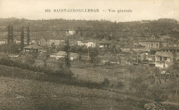 09)   SAINT  GIRONS  -  LEDAR - Vue Générale - Saint Girons