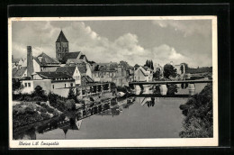 AK Rheine I. W., Emspartie  - Rheine