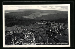 AK Grosser Feldberg / Taunus, Blick Vom Feldberghaus Auf Ober- Und Nieder-Reifenberg Und Seelenberg, Fliegeraufnahme  - Taunus