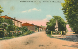 82)   VILLEBRUMIER  -  Arrivée De Montauban - Villebrumier