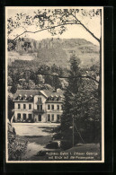 AK Oybin, Kurhaus Oybin, Blick Auf Die Felsengasse  - Oybin