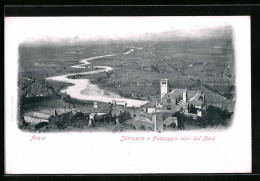 Cartolina Assisi, Santuario E Paesaggio Visti Dal Nord  - Sonstige & Ohne Zuordnung