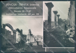 Potenza Venosa Trinita' Monumento Nazionale Foto FG Cartolina JK1458 - Potenza