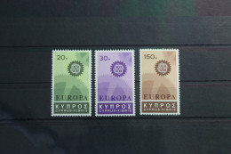 Zypern 292-294 Postfrisch Europa #VN337 - Used Stamps