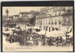 06203 . NICE . LE MARCHE AUX FLEURS . N° 468 .  DOS SIMPLE - Markets, Festivals