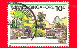 SINGAPORE - Usato - 1979 - 120° Anniversario Dell'Orto Botanico - 10 - Singapore (1959-...)