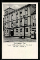 AK Bad Blankenburg / Thür. Wald, Hotel Goldener Löwe, Inh. E. Höland  - Bad Blankenburg