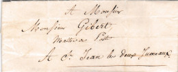 LAC De Meaux (77) Pour Saint-Jean-les-Deux-Jumeaux (77) - 13 Mai 1840 - Sans Marque Postale - 1801-1848: Précurseurs XIX