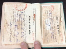 VIET NAM-OLD-ID PASSPORT -name-luong Thi Nhi-1969-1pcs Book - Sammlungen