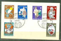 Belgique     FDC  1153/1158     UNICEF   - Covers & Documents