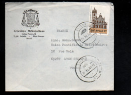 BRESIL SEUL SUR LETTRE POUR LA FRANCE 1960 - Cartas & Documentos