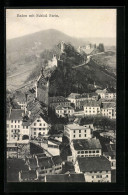 AK Baden, Gesamtansicht Mit Schloss Stein  - Baden