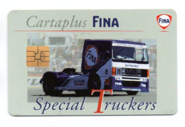 Cartaplus FINA Spécial Truckers Pétrole Privilèges Fidélité Carte FRANCE Card Karte ( T 520) - Gift And Loyalty Cards