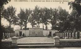 94028 01 01#2 - CRETEIL - MONUMENT AUX MORTS ET CIMETIERE MILITAIRE - Creteil