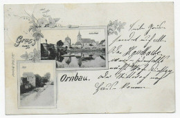 Ansichtskarte: Gruss Aus Ornbau, 1908 Mittelfranken Nach Fürth - Brieven En Documenten