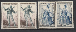 N° 956 Et 957 Théatre Français:Célimene Et Figaro : Sérue En Paire De 2 Timbres  Neuf Impeccable - Neufs