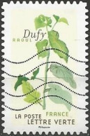 FRANCE AUTOADHESIF ISSU DU CARNET "FLEURS DE RAOUL DUFY" OBLITERE - Used Stamps