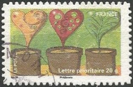 FRANCE AUTOADHESIF N° 532 OBLITERE CACHET ROND - Used Stamps