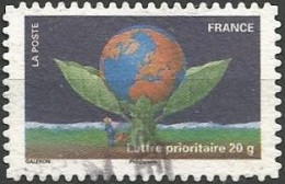 FRANCE AUTOADHESIF N° 535 OBLITERE CACHET ROND - Used Stamps