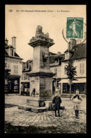 18 - ST-AMAND-MONTROND - ENFANTS DEVANT LA FONTAINE - Saint-Amand-Montrond