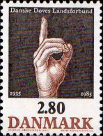 Danemark Poste N** Yv: 853 Mi:850 Association Danoise Des Malentendants - Unused Stamps