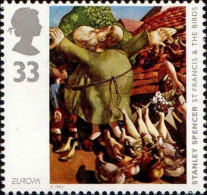 GB Poste N** Yv:1676 Mi:1453 Europa Stanley Spencer St Francis & The Birds - 1993