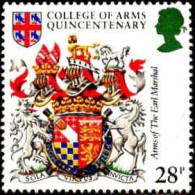 GB Poste N* Yv:1115 Mi:977 College Of Arms Quincentnary (sans Gomme) - Francobolli