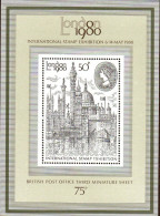 GB Bloc N** Yv: 3 Mi:3 London 1980 International Stamp Exhibition - Schlösser U. Burgen