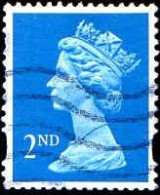 GB Poste Obl Yv:1672 Mi:1216CS Queen Elisabeth II (Lign.Ondulées) - Used Stamps