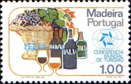 Madère Poste N** Yv: 70 Mi:65 Conferencia Mundial De Turismo Vins - Agriculture