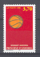 Andorra -Franc 1996 Baloncesto. Y=468 E=489 (**) - Pallacanestro