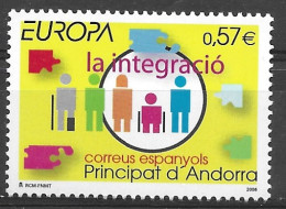 Andorra - 2006.  Europa Ed 338 (**) - 2006