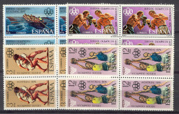 Spain 1976 - JJOO Montreal Ed 2340-43 Bloque (**) - Sommer 1976: Montreal