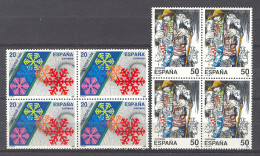 Spain 1988 - Navidad Ed 2976-77 Bl (**) - Unused Stamps