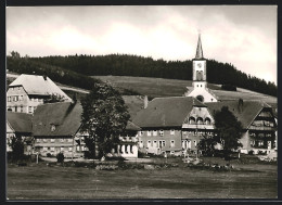 AK Rohrbach Bei Furtwangen, Ortspartie Mit Kirche  - Furtwangen