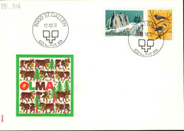 Suisse Poste Obl Yv: 891-906 Olma (TB Cachet à Date) 12-10-72 - Briefe U. Dokumente