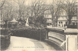 CPA -  MONTELIMAR - Jardin Public - La Terrasse - Montelimar