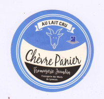 Etiquette Fromage De Chèvre " CHEVRE PANIER " (2845) _ef121 - Cheese