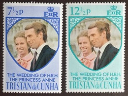 Tristan Da Cunha 1973 Royal Wedding MNH - Tristan Da Cunha