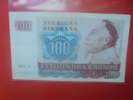 SUEDE 100 KRONOR 1978 Circuler (B.34) - Sweden