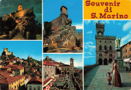 SAINT MARIN - San Marino - Notturno Della Prima Torre - La Prima Torre - Panorama - Piazza Della Liberta - Carte Postale - Saint-Marin