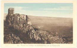 CPA - 68 - 58. Ruines Du Château De GIERSBERG, Près De Ribeauvillé - Ribeauvillé