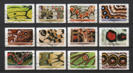 - FRANCE Adhésifs N° 1801/12 Oblitérés - Série Complète EFFETS PAPILLONS 2020 (12 Timbres) - - Used Stamps