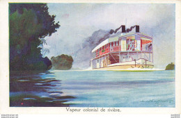 VAPEUR COLONIAL DE RIVIERE - Ferries