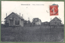 CPA Vue Très Rare -  VAL DE MARNE - CHENNEVIERES - VILLAS  DU CHEMIN DE PARIS - Chennevieres Sur Marne